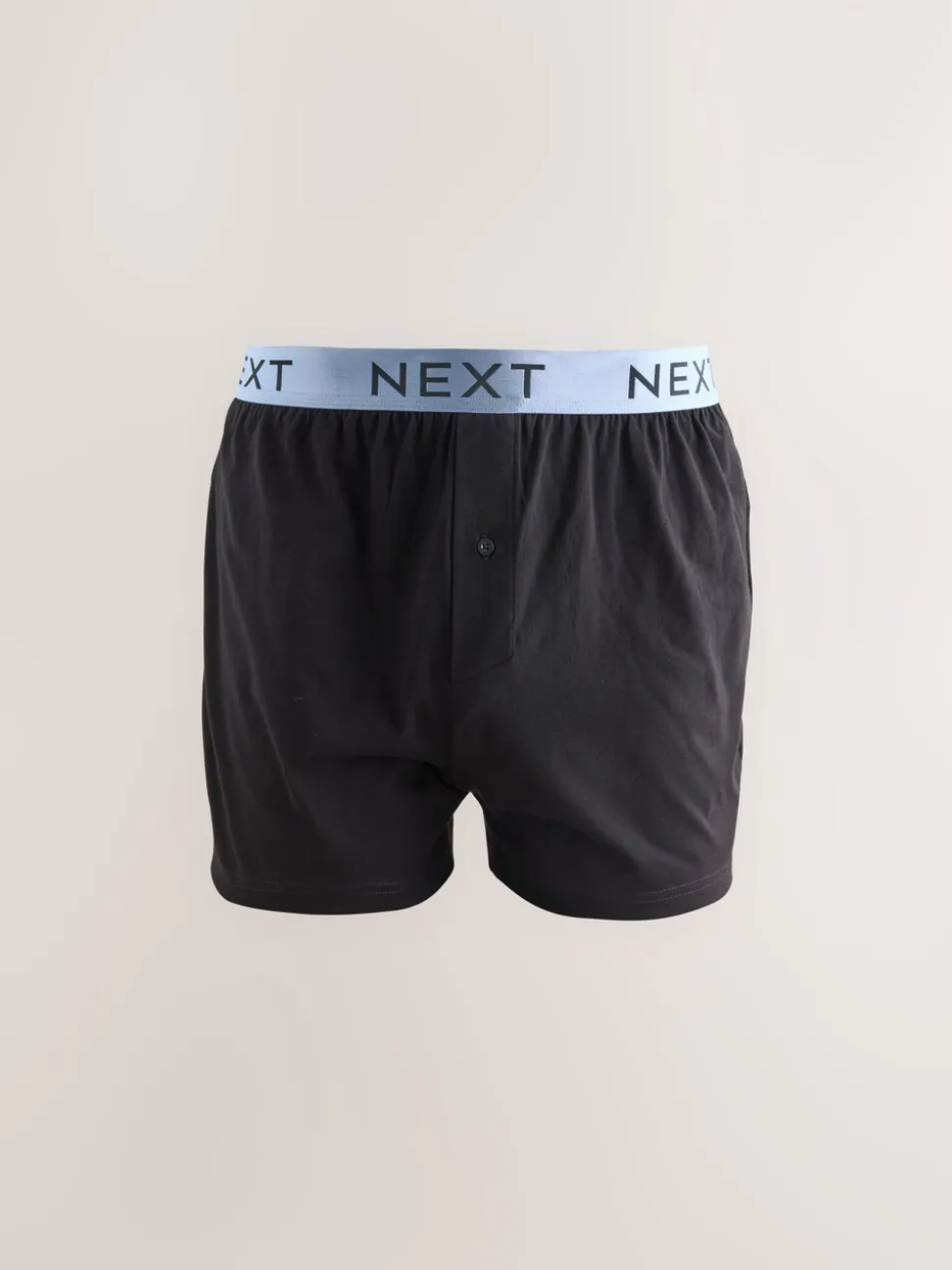 Zwart met felgekleurde tailleband - Ruimvallende Boxers