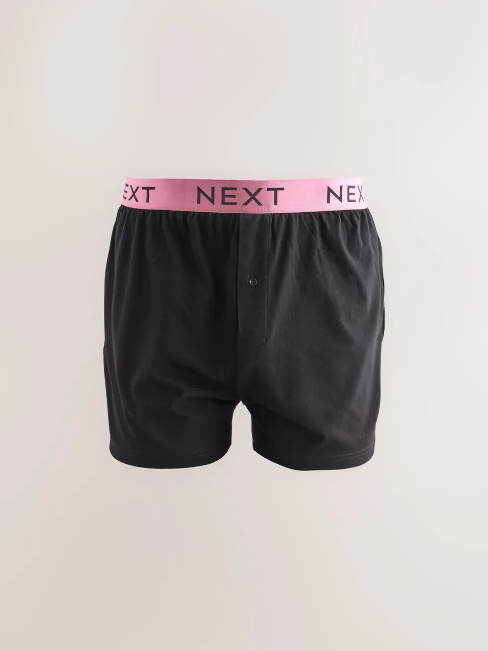 Zwart met felgekleurde tailleband - Ruimvallende Boxers
