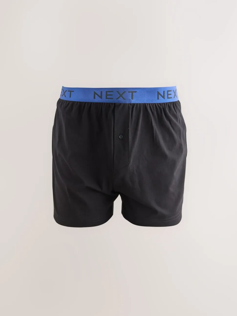 Zwart met felgekleurde tailleband - Ruimvallende Boxers