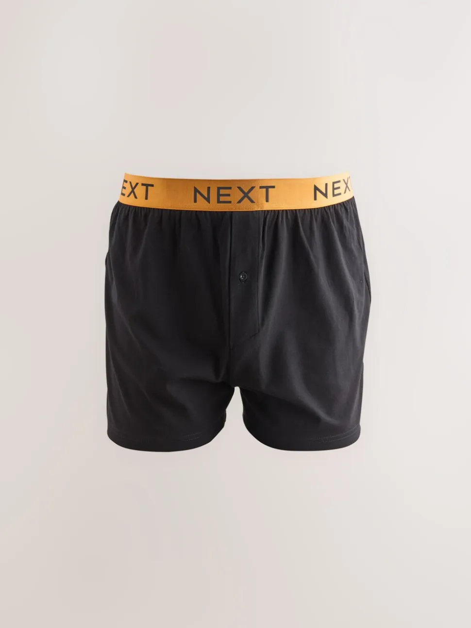 Zwart met felgekleurde tailleband - Ruimvallende Boxers