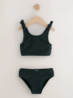 Zwart met kreuk - Bikini (3-16 jr)