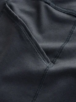 Zwart met zakken - Sports Dry Tech buikcorrigerende shorts