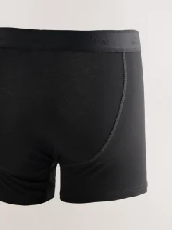 Zwart Modal - Verpakking van 10 - Signature boxershorts