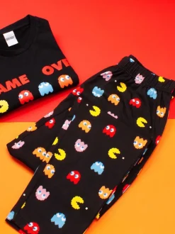 Zwart Pacman - Vanilla Underground pyjama met lange pijpen