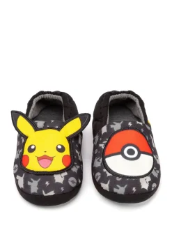 Zwart Pokemon - Vanilla Underground winterpantoffels