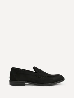 Zwart suède - Linzi Aurelio Penny Loafers