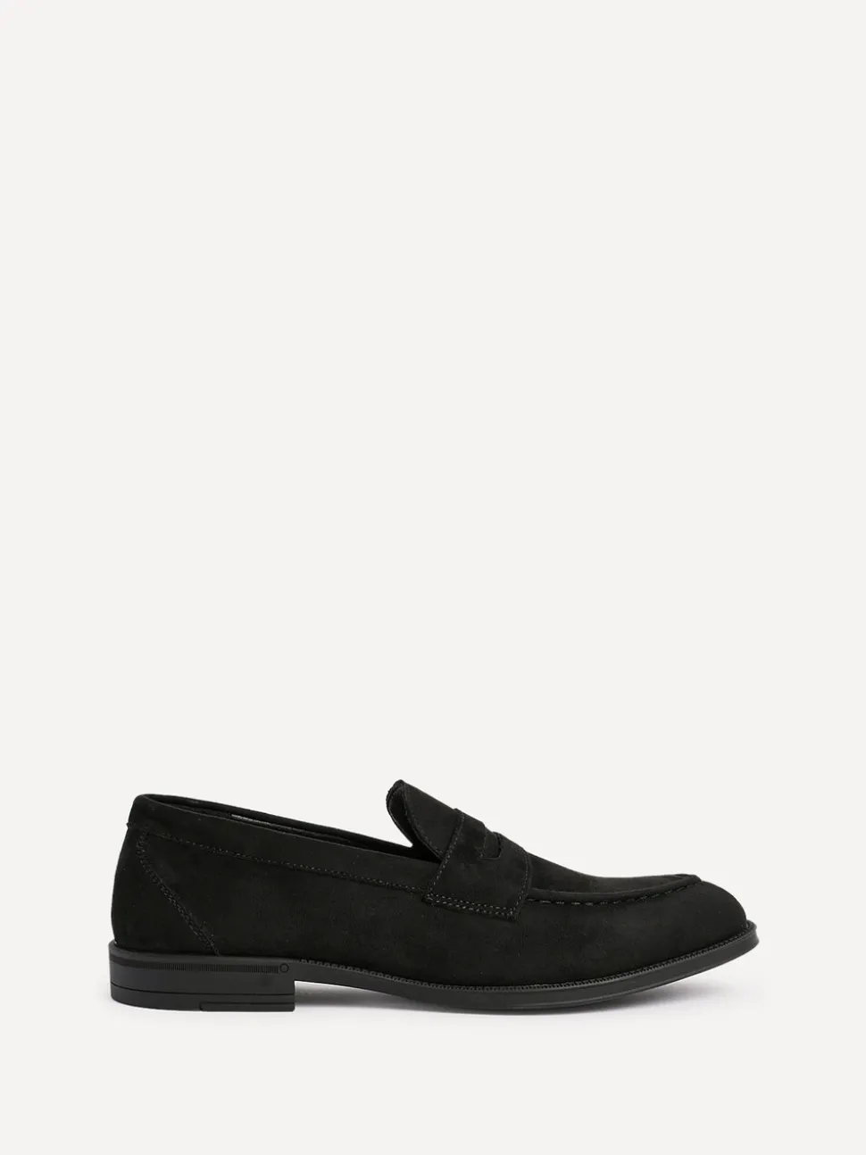 Zwart suède - Linzi Aurelio Penny Loafers