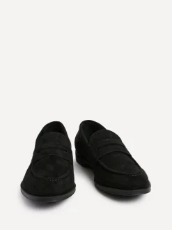 Zwart suède - Linzi Aurelio Penny Loafers