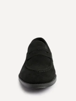 Zwart suède - Linzi Aurelio Penny Loafers