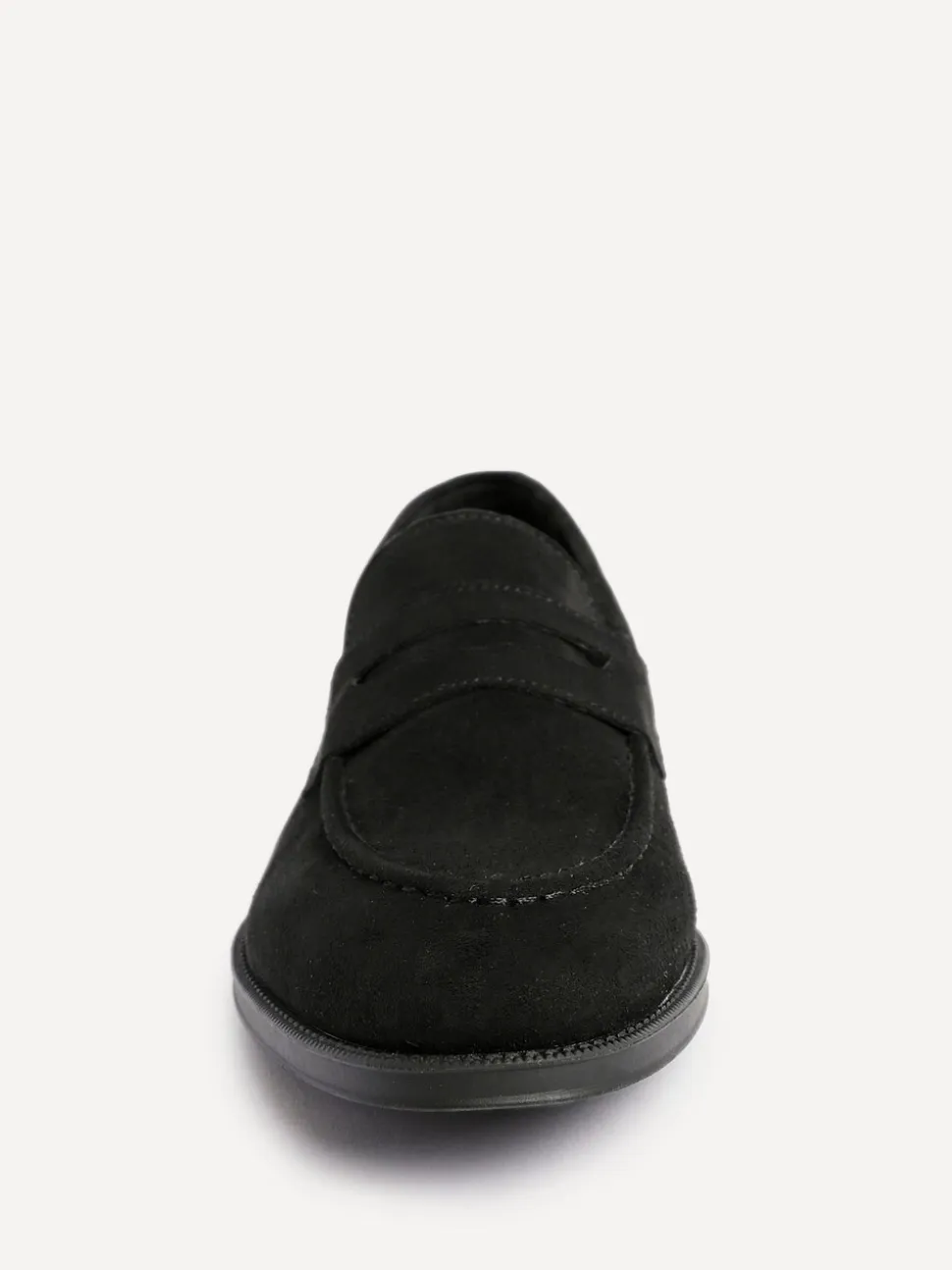 Zwart suède - Linzi Aurelio Penny Loafers