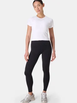 Zwart Wild met luipaardprint - Sweaty Betty Power Embossed Workout Leggings