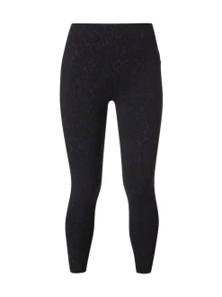 Zwart Wild met luipaardprint - Sweaty Betty Power Embossed Workout Leggings