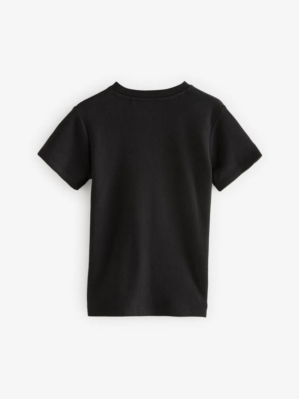 Zwart/antraciet - Set van 2 thermische T-shirts met korte mouwen (2-16jr)