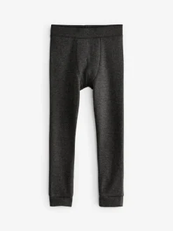 Zwart/antraciet - Verpakking van 2 thermische leggings (2-16 jr)