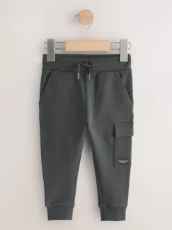 Zwart/antracietgrijs/kiezelkleurig/khakigroen - Verpakking van 5 joggingbroeken (3mnd-7jr)