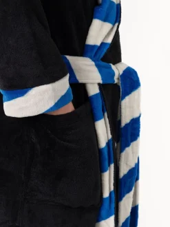 Zwart/blauw Ravenclaw - Vanilla Underground Harry Potter Hooded Bathrobe Dressing Gown