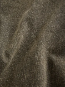 Zwart/bruin - Rechte, klassieke jeans met stretch