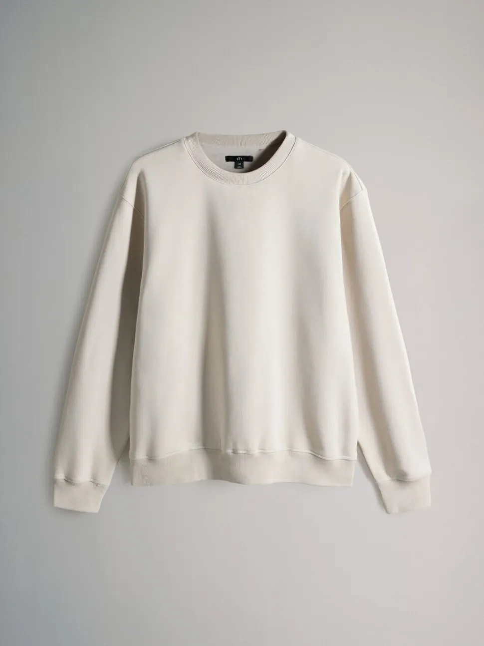 Zwart/bruin - Verpakking van 3 - The Set Crew Neck Relaxed Fit Sweatshirts