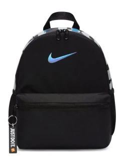 Zwart/chroom - Nike Brasilia JDI minirugzak voor kinderen