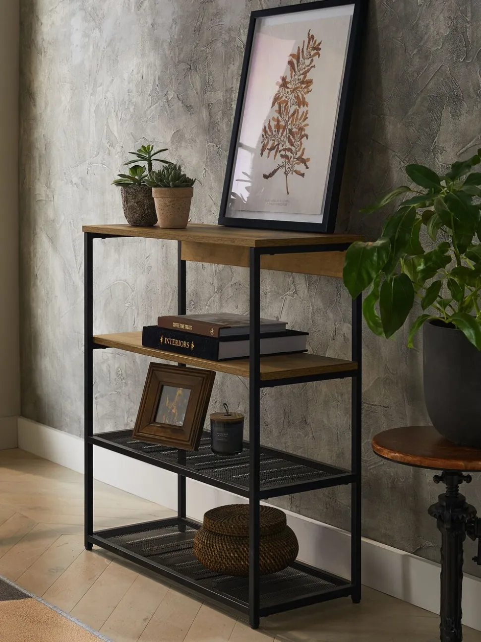 Zwarte Bronx Console schoenendoos
