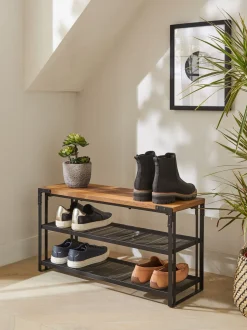 Zwarte Bronx Console schoenendoos