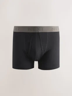 Zwarte neutrale tailleband - Standaard - 10 Boxershorts zonder plooi