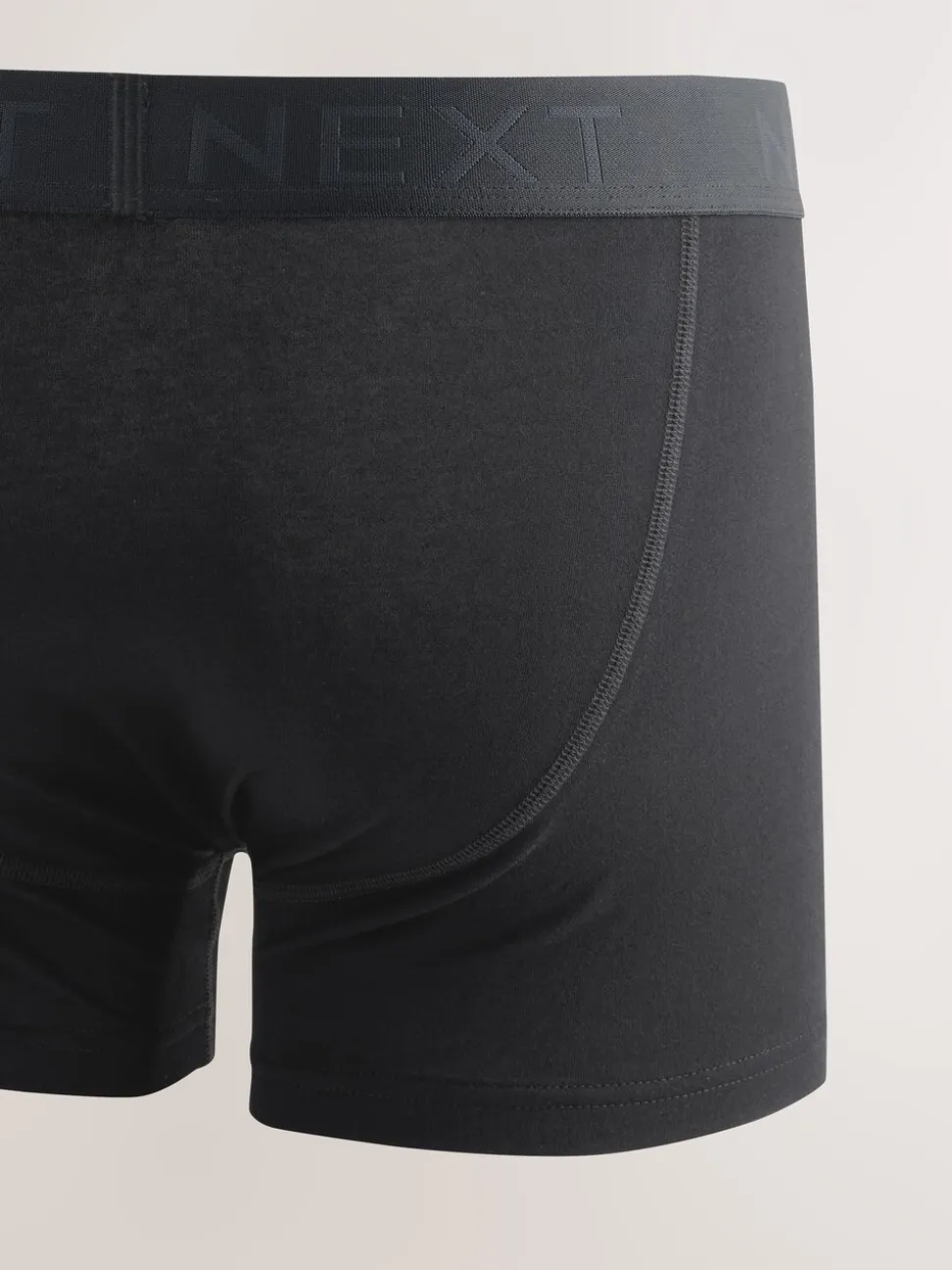 Zwarte neutrale tailleband - Standaard - 10 Boxershorts zonder plooi