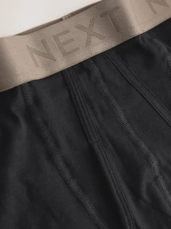 Zwarte neutrale tailleband - Standaard - 10 Boxershorts zonder plooi