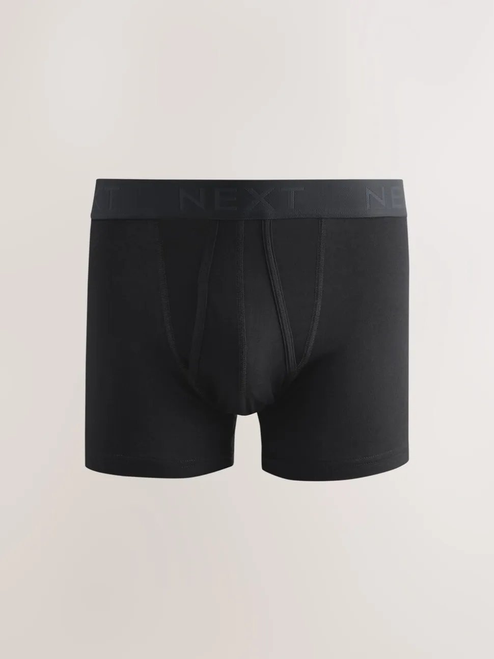 Zwarte neutrale tailleband - Standaard - 10 Boxershorts zonder plooi