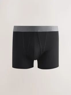 Zwarte neutrale tailleband - Standaard - 10 Boxershorts zonder plooi