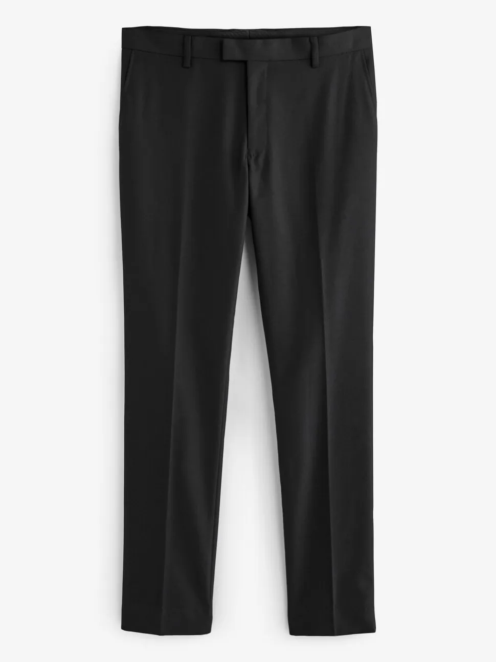 Zwarte tape met details - Slim Fit - Pantalon in smokingstijl