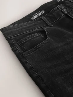 Zwarte wassing - Enkele - Skinny fit klassieke stretchy jeans