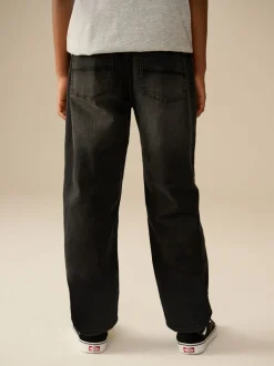 Zwarte wassing - Stretchjeans (3-17jr)