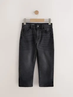 Zwarte wassing - Stretchjeans (3-17jr)