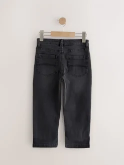 Zwarte wassing - Stretchjeans (3-17jr)