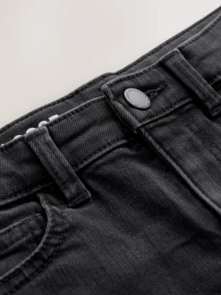 Zwarte wassing - Stretchjeans (3-17jr)