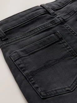 Zwarte wassing - Stretchjeans (3-17jr)