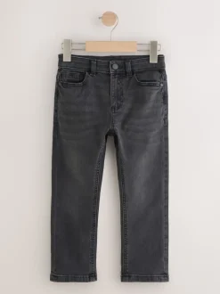Zwarte wassing - Stretchjeans (3-17jr)