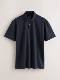 Zwart/Ecru/Blauw/Groen/Roze - Normale Pasvorm - Set van 5 jersey poloshirts met korte mouwen
