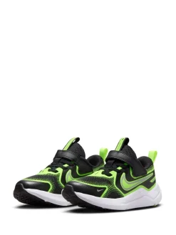 Zwart/geel - Nike Cosmic hardloopschoenen voor junioren