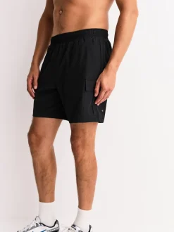 Zwart/grijs - Active Cargo Gym Training Shorts 2 Pack