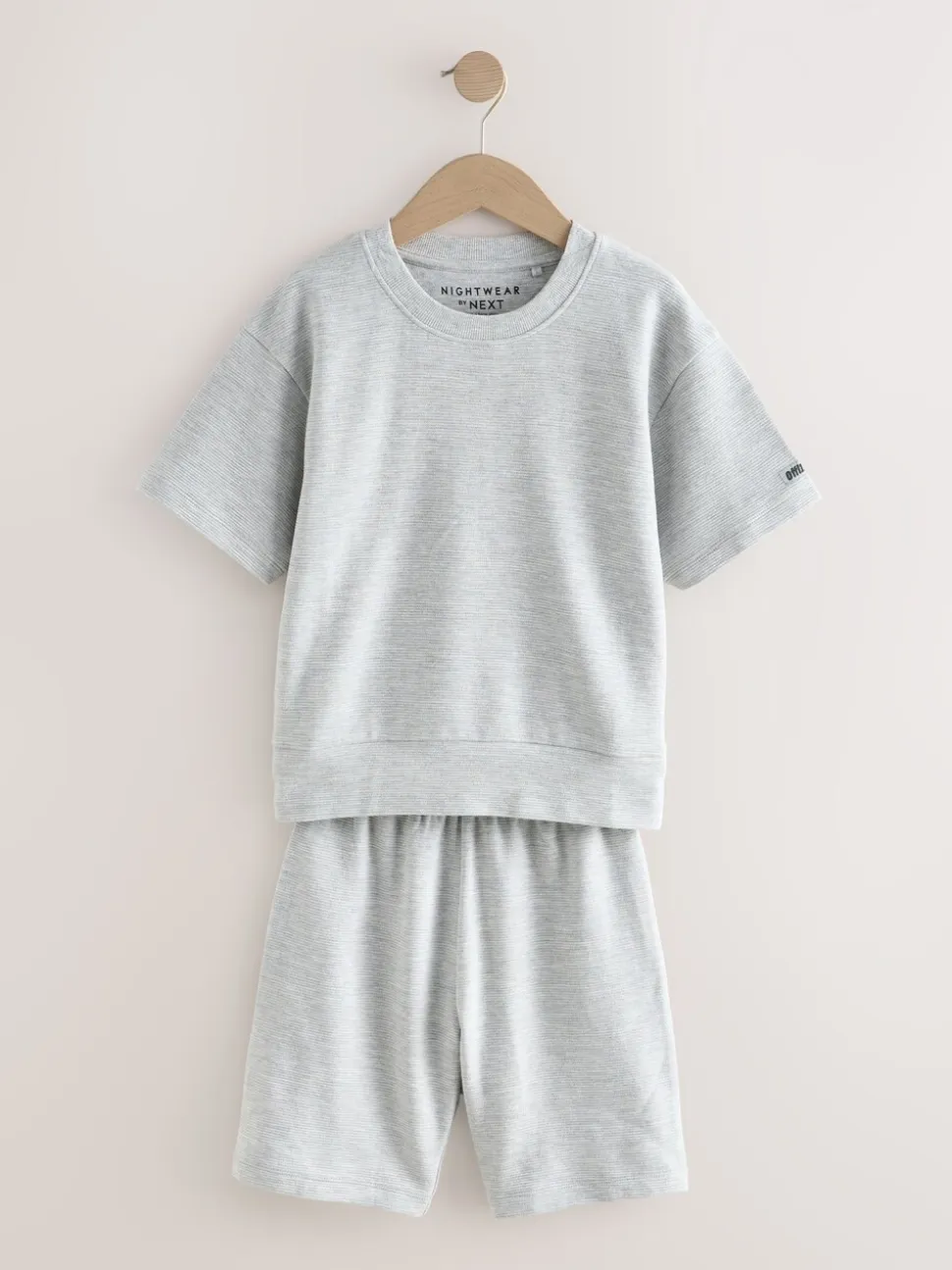 Zwart/grijs - Set van 3 pyjama's met short (3-16 jr)