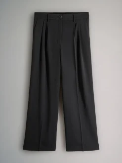 Zwart/grijs - The Set 2 Pack Wide Leg Pleated Trousers