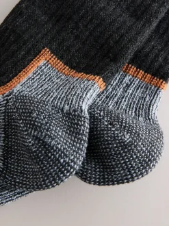 Zwart/grijs - Thermal Workwear Socks 2 Pack