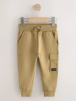 Zwart/grijs gemêleerd/lichtbruin - Verpakking van 5 joggingbroeken (3mnd-7jr)