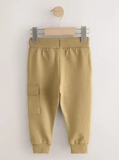 Zwart/grijs gemêleerd/lichtbruin - Verpakking van 5 joggingbroeken (3mnd-7jr)