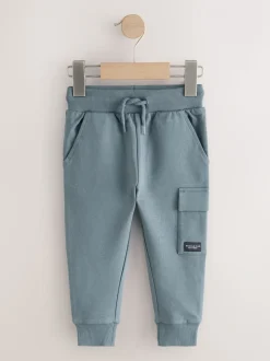 Zwart/grijs gemêleerd/lichtbruin - Verpakking van 5 joggingbroeken (3mnd-7jr)