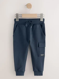 Zwart/grijs gemêleerd/lichtbruin - Verpakking van 5 joggingbroeken (3mnd-7jr)