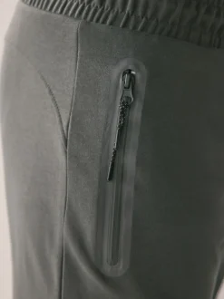 Zwart/Leisteen grijs - Interlock Soft Touch 2 Pack Cuffed Joggers