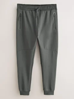 Zwart/Leisteen grijs - Interlock Soft Touch 2 Pack Cuffed Joggers